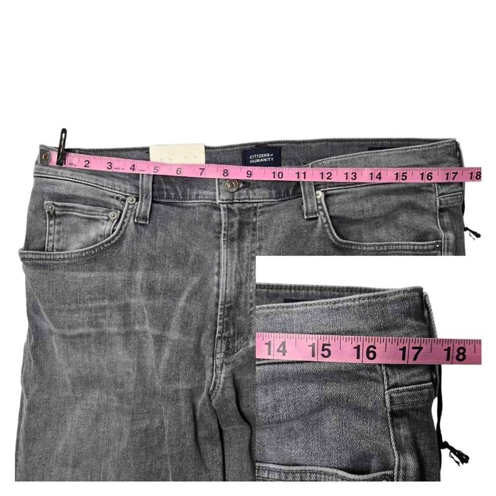Citizens of Humanity SID Regular Straight‎ Jeans Sycamore Gray